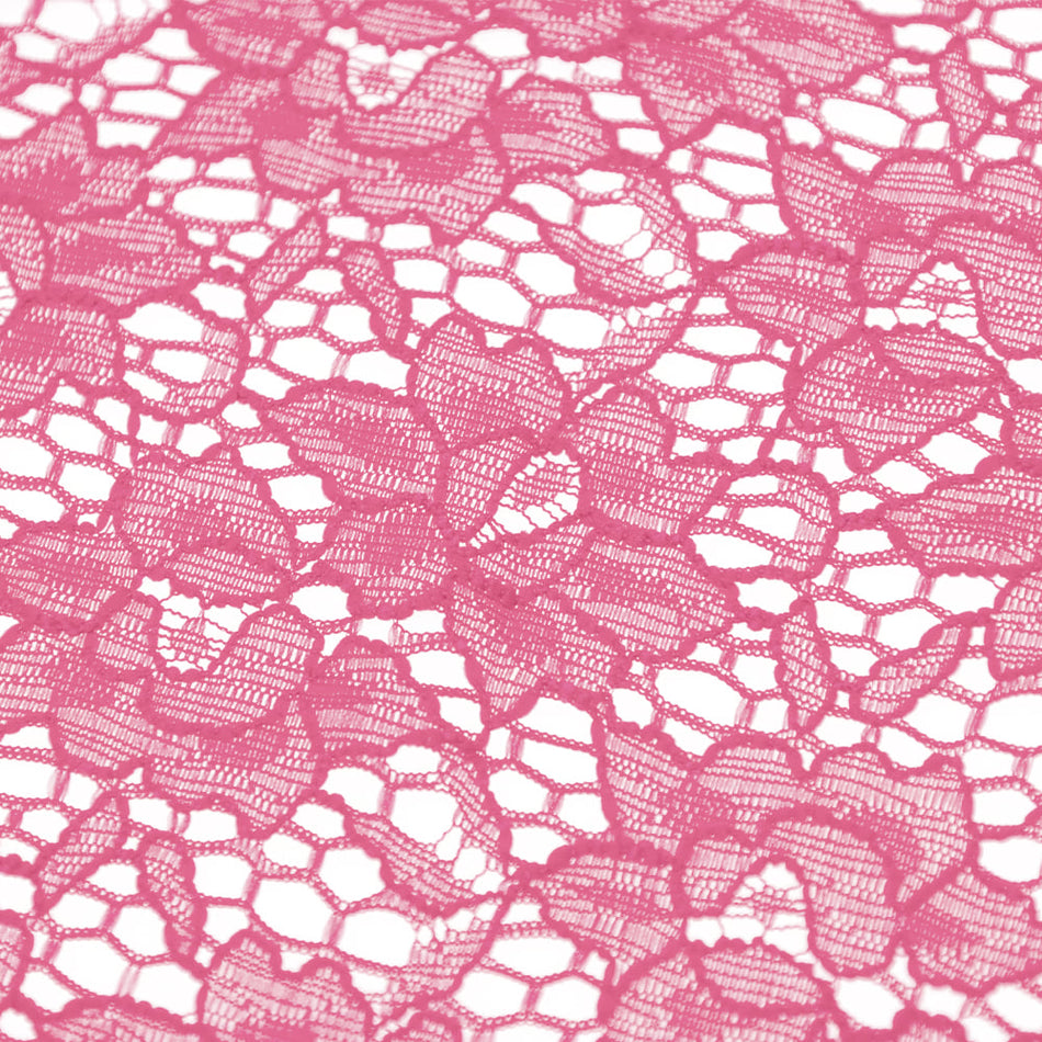 Floral Azalea Stretch Lace