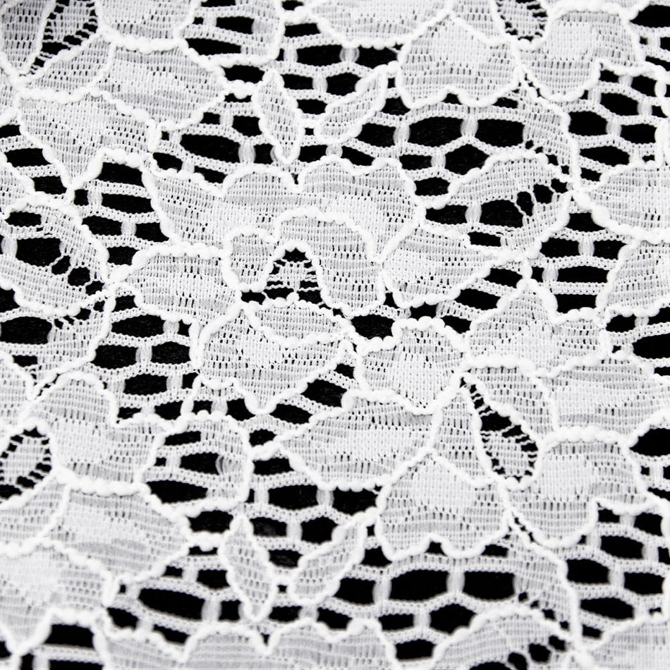 Floral Azalea Stretch Lace