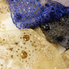 Floral Sequins & Embroidered Netting Tulle
