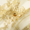 Floral Sequins & Embroidered Netting Tulle