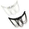 Gatsby Collar Iron-On Beaded Sequin Motif