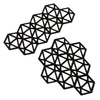 Rose / Geometric Laser Cut Motif