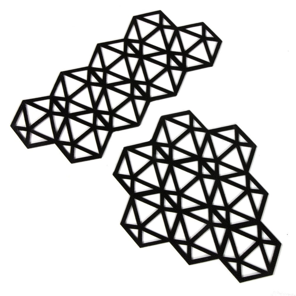 Rose / Geometric Laser Cut Motif