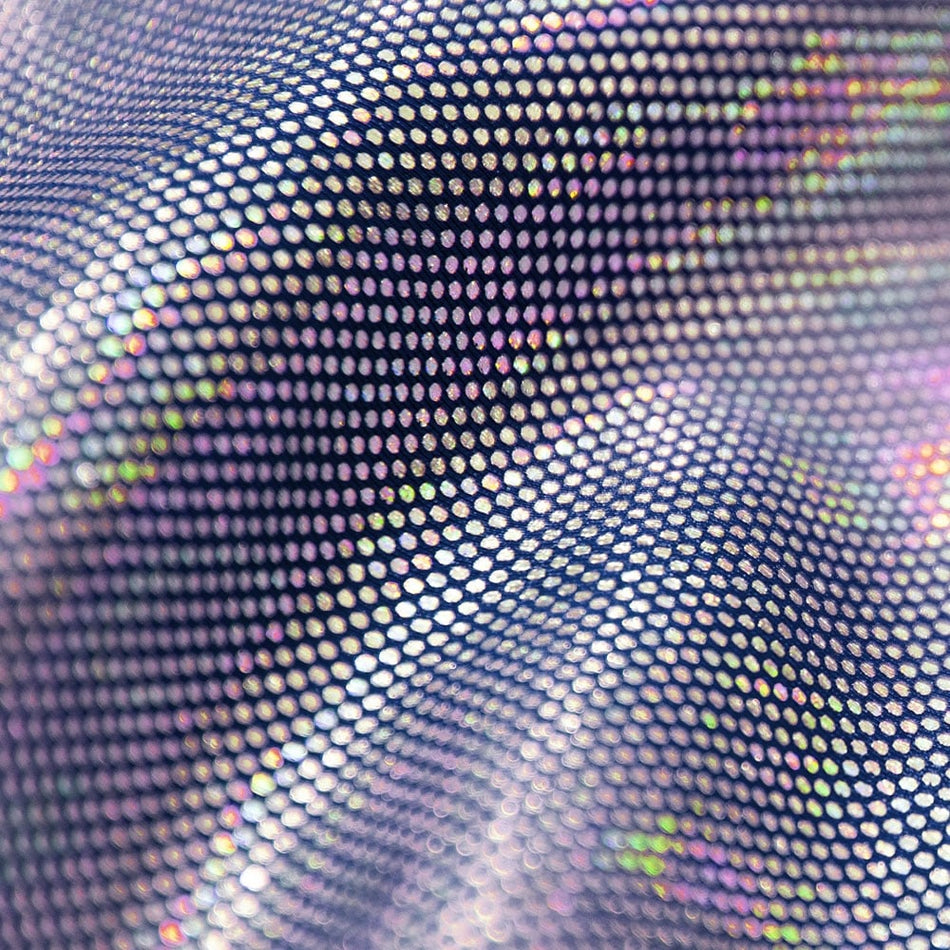 Galaxy Hologram Foil/Fog Finish Nylon Spandex