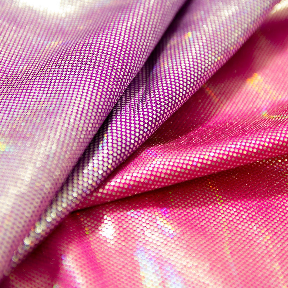 Galaxy Hologram Foil/Fog Finish Nylon Spandex