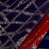 Glitter Chaos Stretch Velvet Fabric