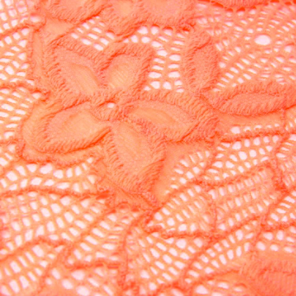 Floral Honeycomb Stretch Lace