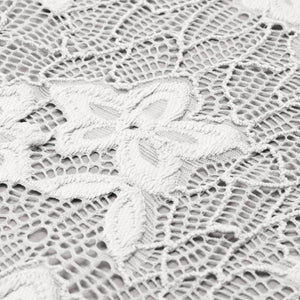 Floral Honeycomb Stretch Lace