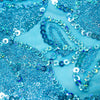 Ava Sequin Vine Stretch Mesh