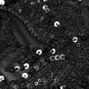 Ava Sequin Vine Stretch Mesh