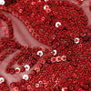 Ava Sequin Vine Stretch Mesh
