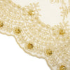Floral Sequins & Embroidered Netting Tulle
