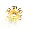 Open Petal Flower Metal Embellishments (24 Pack)