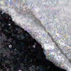 Graphite Sequin Hologram Mesh
