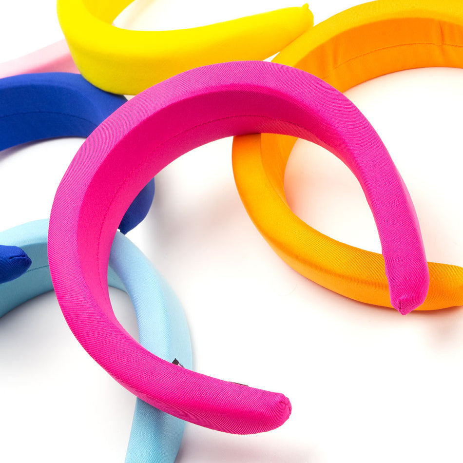Jersey-Covered Padded Alice Headband - 40mm