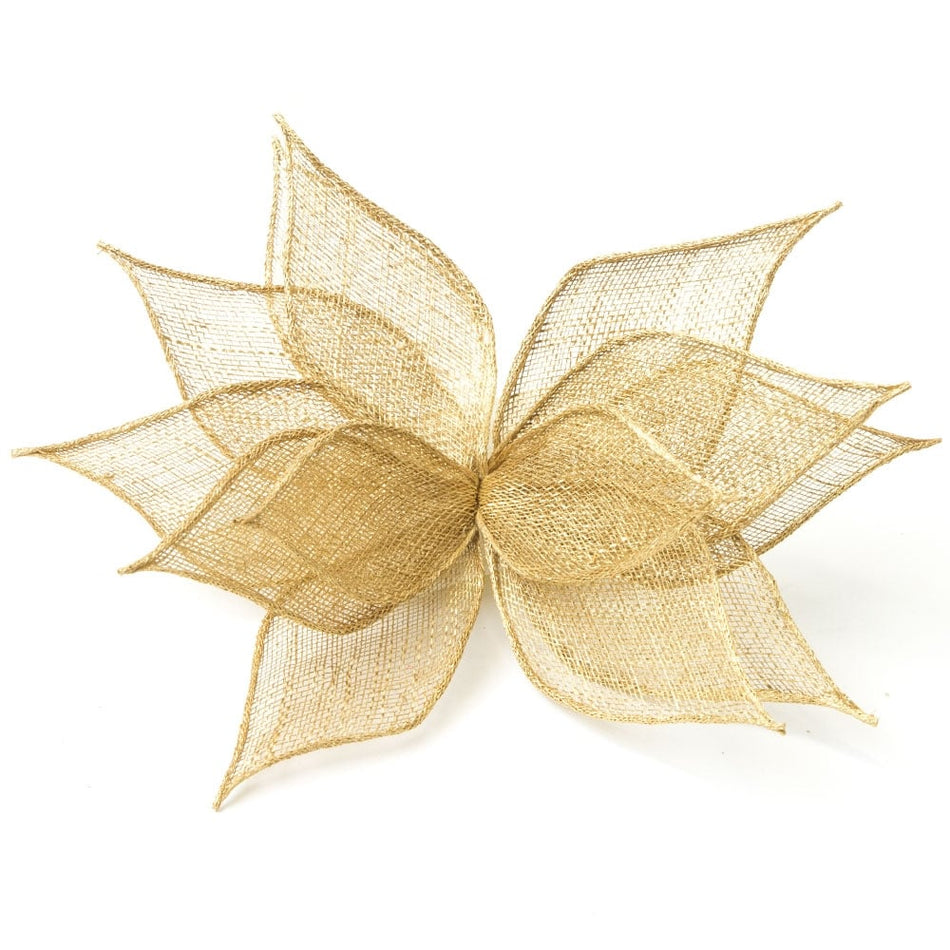 Flower Sinamay Twilight Leaves - Small