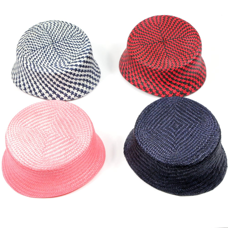 Buntal Pillbox Curvature Hat