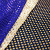 Disco Round Sequins on Mesh Net w Lurex - 3mm
