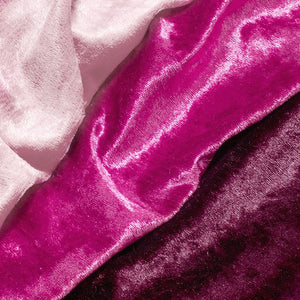 Panne / Crushed 2-Way Stretch Velvet Fabric