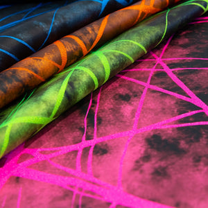 Cracked Haze Matt Foil Finish Nylon Spandex