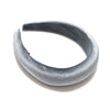 Velvet-Covered Padded Alice Headband - 40mm