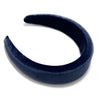Velvet-Covered Padded Alice Headband - 40mm