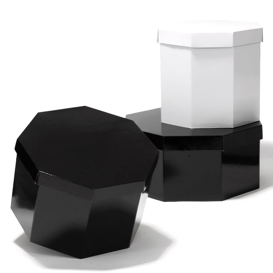 High Gloss Finish Hat Box