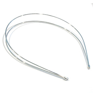 Double-Band Alice Headband - Wire - 1mm