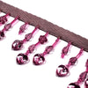 Hearts & Flowers Bead Tassel Trim