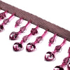 Hearts & Flowers Bead Tassel Trim