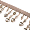 Hearts & Flowers Bead Tassel Trim