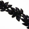 Hickory Leaf Sequin & Beaded Trim