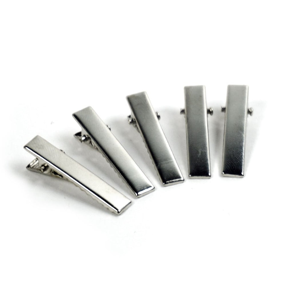 Flat-Top Alligator Hair Clip (5 Pack)