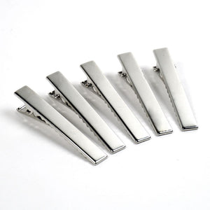 Flat-Top Alligator Hair Clip (5 Pack)