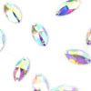 Horse Eye / Marquise Resin Sew-On Rhinestones