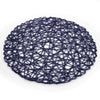 Paper Woven Flat Round Mat Base - Open Web 38cm/15"