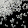 Transparent Round Glass Seed Beads - 8/0 3mm