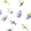 Teardrop/Pear Resin Sew-On Rhinestones
