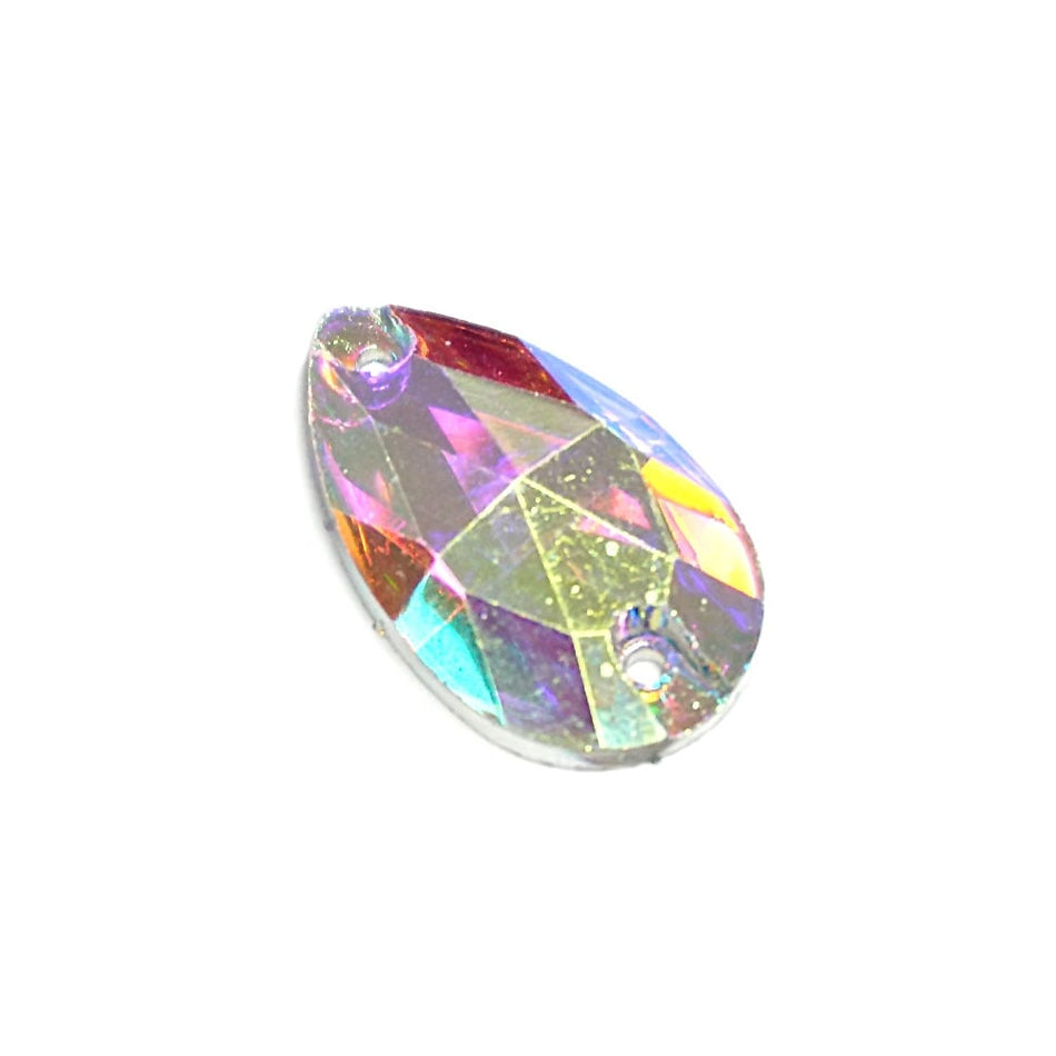 Teardrop/Pear Resin Sew-On Rhinestones