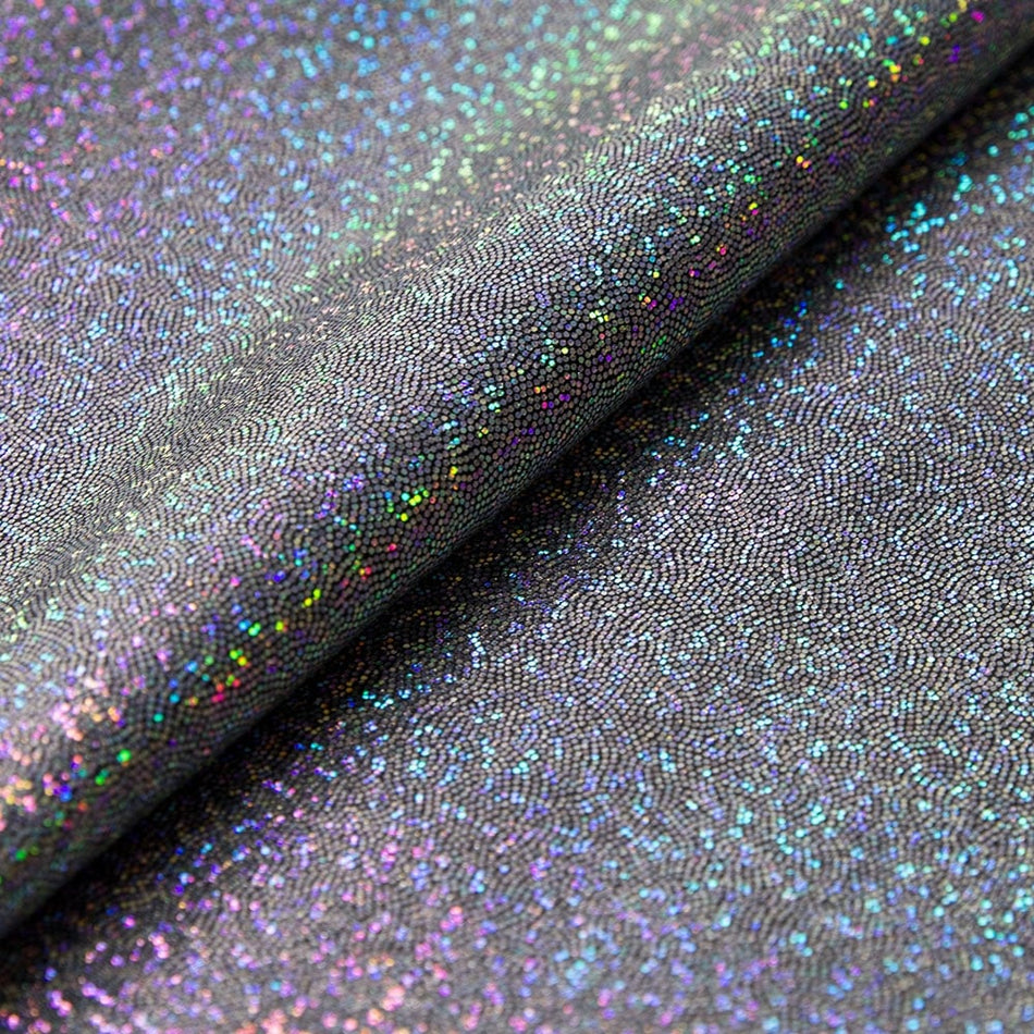 Hologram Sparkly Jewels Foil/Fog Finish Nylon Spandex