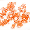 Diamond Faceted Teardrop Beads - Horizontal Drilled - 12x8mm (24 Pack)