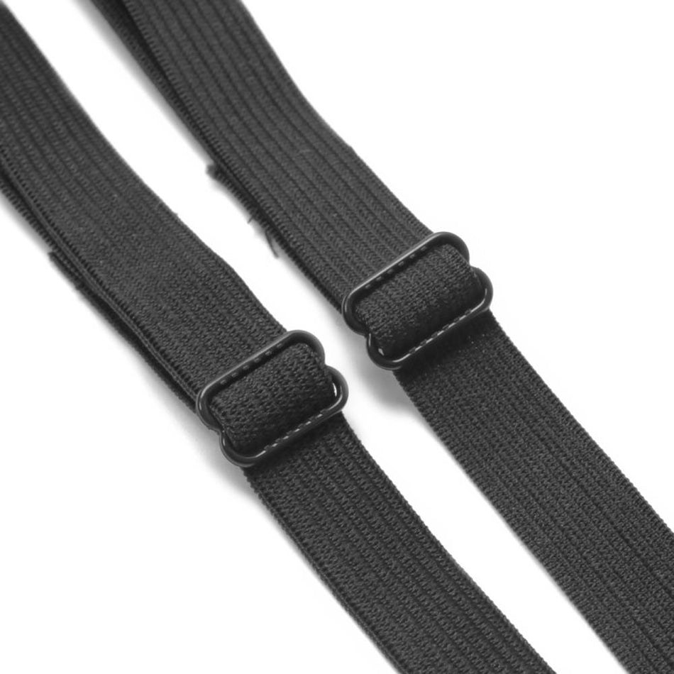 Bra Strap - Elastic Strap w Fasteners (2 Pack)