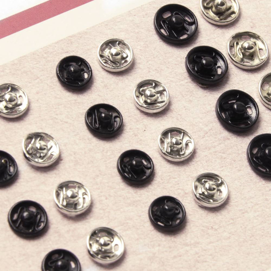 Snap Fasteners / Press Studs w Rust Proof Brass (24 Pack)