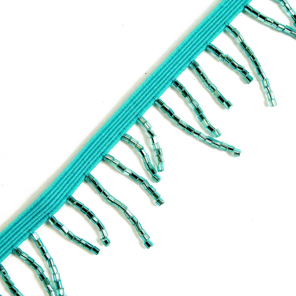 Beaded Tassel Stretch Fringe Trim