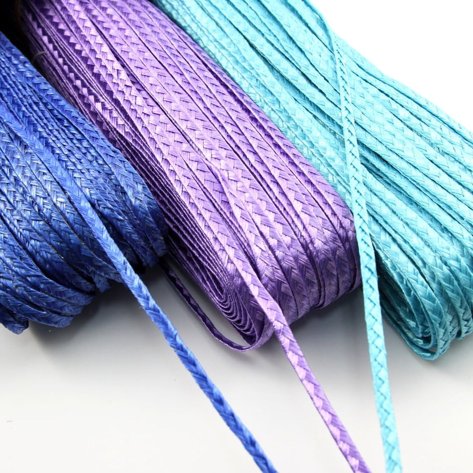 Double Poly Braid Ribbon - 7mm