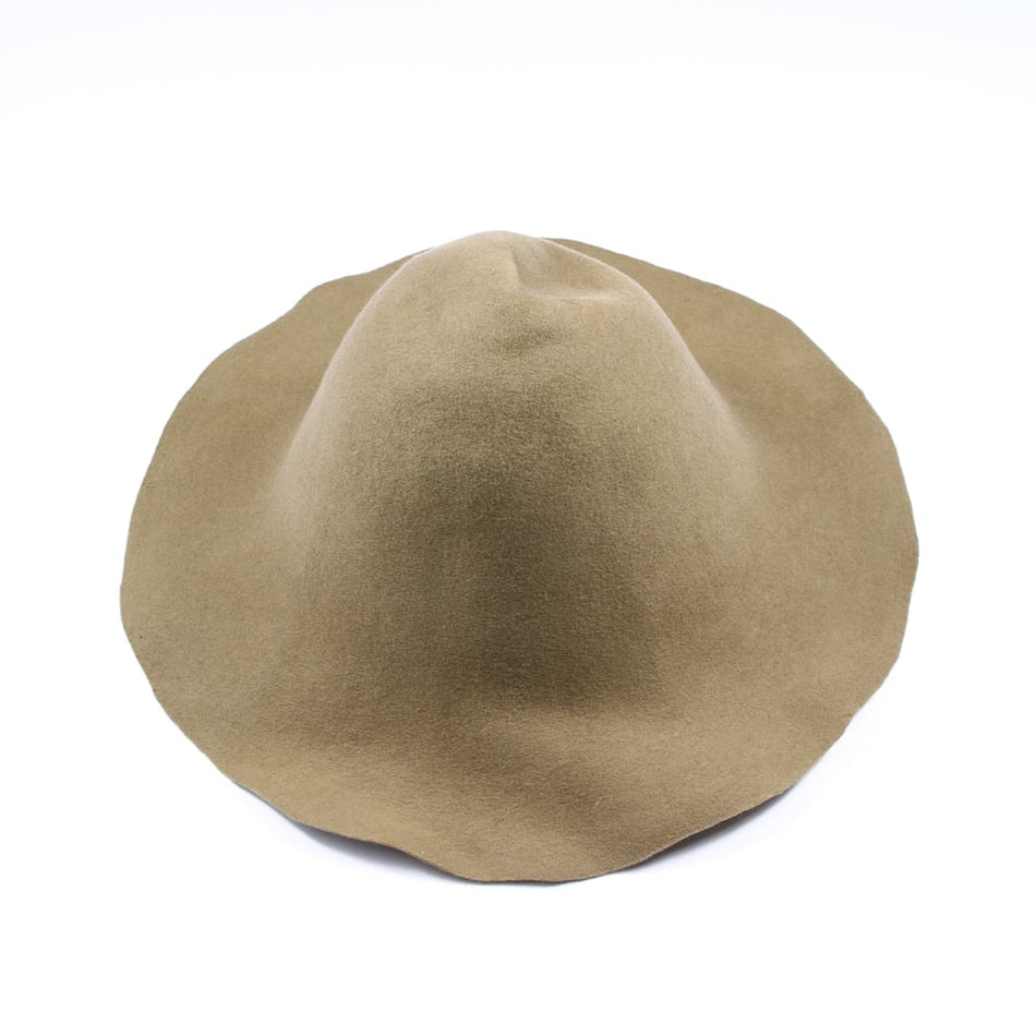Felt Wool Flare Hood