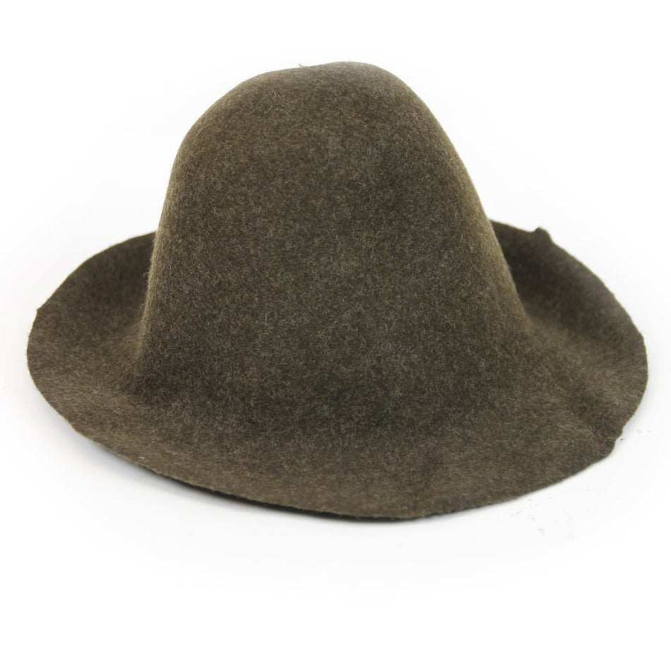 Felt Wool Flare Hood