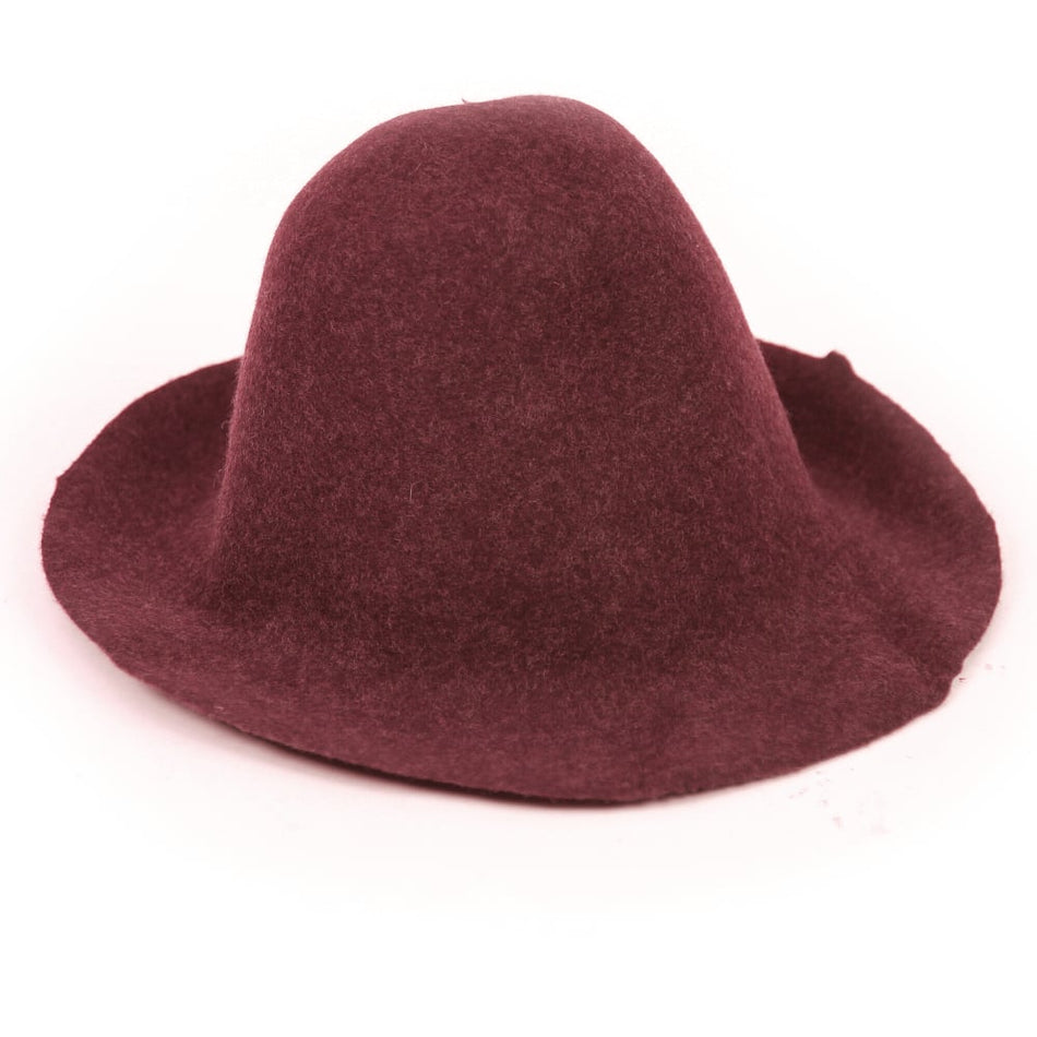 Felt Wool Flare Hood