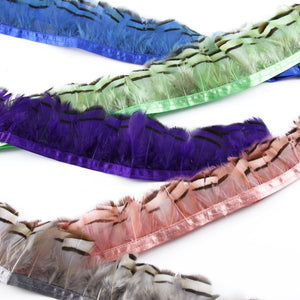 French Partridge Feather Fringe