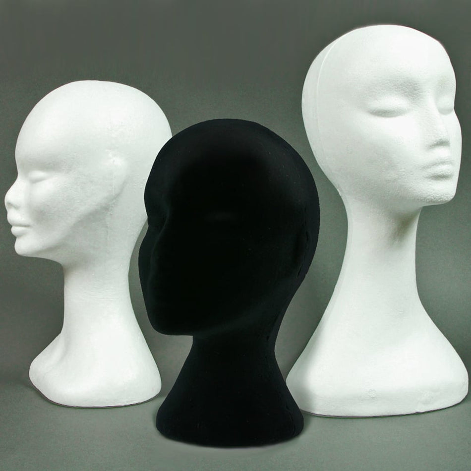 Mannequin Foam Heads